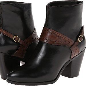 New Everybody by BZ moda Saccare Black glove + vegetable tanned tabacco leather